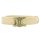 Gregorio BLT-001-95 táblás csatos bézs női valódi bőr öv 95 x 2.5 cm