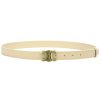 Gregorio BLT-001-95 táblás csatos bézs női valódi bőr öv 95 x 2.5 cm
