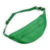 Luka 24-010 DOLLARO zöld női bőr övtáska, crossbody 34 x 19 x 13 cm