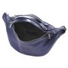 Luka 24-010 DOLLARO MET navy női bőr övtáska, crossbody 34 x 19 x 13 cm