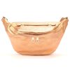 Luka 24-010 DOLLARO MET rosegold női bőr övtáska, crossbody 34 x 19 x 13 cm