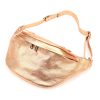 Luka 24-010 DOLLARO MET rosegold női bőr övtáska, crossbody 34 x 19 x 13 cm