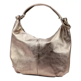  Serena 69 MET bronz női bőr kézitáska, válltáska 41 x 29 x 15 cm