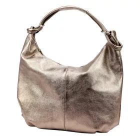   Serena 69 MET bronz női bőr kézitáska, válltáska 41 x 29 x 15 cm