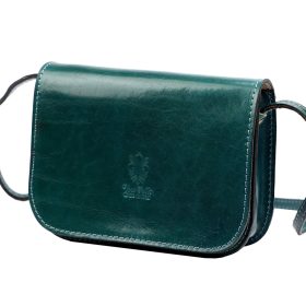   Florence 46 tengerkék női bőr válltáska, oldaltáska 20 x 15 x 7 cm