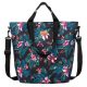 Rovicky R-TZ15605 sötétkék mintás női shopper táska, oldaltáska 47 x 40 x 17.5 cm