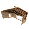 Gregorio BD02 D09 barna női bőr pénztárca 9.5 x 13.5 x 4 cm