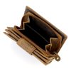 Gregorio BD02 D09 barna női bőr pénztárca 9.5 x 13.5 x 4 cm
