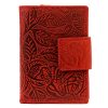 Gregorio BD02 D09 piros női bőr pénztárca 9.5 x 13.5 x 4 cm