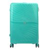 Pierre Cardin türkiz polipropilén 3 részes keményfedeles bőrönd szett, 55/67/77 cm