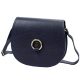 Florence 38 navy kék női bőr válltáska, oldaltáska 21 x 19 x 7.5 cm