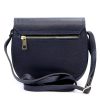 Florence 38 navy kék női bőr válltáska, oldaltáska 21 x 19 x 7.5 cm