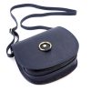 Florence 38 navy kék női bőr válltáska, oldaltáska 21 x 19 x 7.5 cm