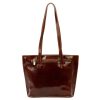 Florence 47 barna női bőr kézitáska, válltáska, shopper 39 x 28 x 10.5 cm