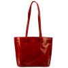 Florence 47 piros női bőr kézitáska, válltáska, shopper 39 x 28 x 10.5 cm