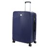 Pierre Cardin ISTANBUL MED10 kék keményfalú bőrönd 70 cm
