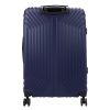 Pierre Cardin ISTANBUL MED10 kék keményfalú bőrönd 70 cm
