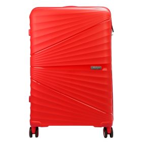   Pierre Cardin piros keményfalú 3 db-os bőrönd szett 55/65/75 cm