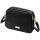 MiaMore 01-068 fekete női bőr válltáska, oldaltáska, crossbody 26 x 19 x 8 cm