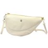Gregorio 1735 krém női bőr válltáska, oldaltáska, crossbody 32 x 18 x 7 cm