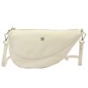 Gregorio 1735 krém női bőr válltáska, oldaltáska, crossbody 32 x 18 x 7 cm