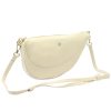 Gregorio 1735 krém női bőr válltáska, oldaltáska, crossbody 32 x 18 x 7 cm
