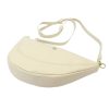 Gregorio 1735 krém női bőr válltáska, oldaltáska, crossbody 32 x 18 x 7 cm