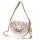 EGO ES0194RA 090024WL mintás rózsaszín női bőr válltáska 28 x 20 x 8 cm 