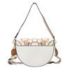 EGO ES0194RA 090024WL mintás rózsaszín női bőr válltáska 28 x 20 x 8 cm 