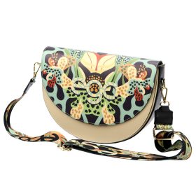   EGO ES0194RA 040024WL mintás női bőr válltáska 28 x 20 x 8 cm