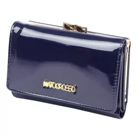   Mato Grosso 0579-32 RFID navy női bőr pénztárca 12 x 8.5 x 3 cm