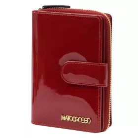   Mato Grosso 0813-403 RFID bordó női bőr pénztárca 10 x 13.5 x 3.5 cm
