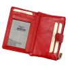 EL FORREST 753-47 RFID piros bőr pénztárca és irattartó 12.5 x 8 x 2.2 cm