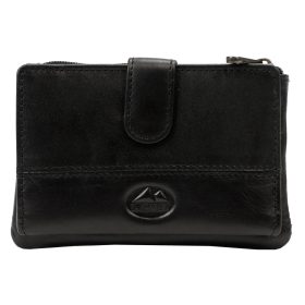   EL FORREST 753-67 RFID fekete bőr kulcstartó, pénztárca 12.5 x 8 x 2.2 cm