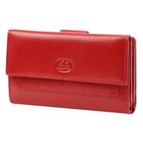   EL FORREST 799-47 RFID piros női bőr pénztárca 15.5 x 10 x 4 cm