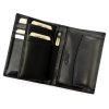EL FORREST 925-67 RFID fekete férfi bőr pénztárca 9.5 x 13 x 2.5 cm