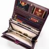 Peterson PTN 421077-SH-1 bordó női bőr pénztárca