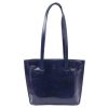 Florence 47 navy kék női bőr kézitáska, válltáska, shopper 39 x 28 x 10.5 cm