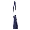 Florence 47 navy kék női bőr kézitáska, válltáska, shopper 39 x 28 x 10.5 cm