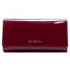 Pierre Cardin 07 SHINY 100 lila női bőr-rostbőr pénztárca 18,5 x 10 cm