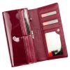 Pierre Cardin 07 SHINY 100 lila női bőr-rostbőr pénztárca 18,5 x 10 cm