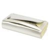 Pierre Cardin 07 SHINY 102 bézs női rostbőr-bőr pénztárca 18,5 x 10,5 cm