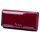 Pierre Cardin 07 SHINY 102 lila női bőr-rostbőr pénztárca 18,5 x 10,5  cm