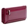 Pierre Cardin 07 SHINY 102 lila női bőr-rostbőr pénztárca 18,5 x 10,5  cm