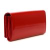 Pierre Cardin 07 SHINY 106 piros női bőr pénztárca 19 x 10,5 cm