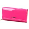 Pierre Cardin 07 SHINY 106 magenta női bőr pénztárca 19 x 10,5 cm