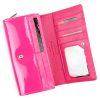 Pierre Cardin 07 SHINY 106 magenta női bőr pénztárca 19 x 10,5 cm