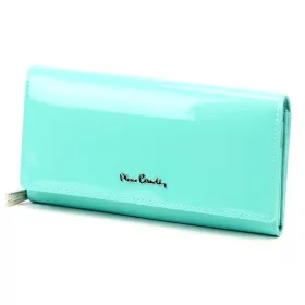   Pierre Cardin 07 SHINY 106 türkiz női bőr pénztárca 19 x 10,5 cm
