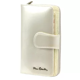   Pierre Cardin 07 SHINY 116 bézs női bőr pénztárca 9,5 x 16,5 cm