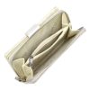 Pierre Cardin 07 SHINY 116 bézs női bőr pénztárca 9,5 x 16,5 cm